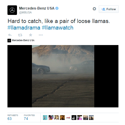 llama blog - mercedes