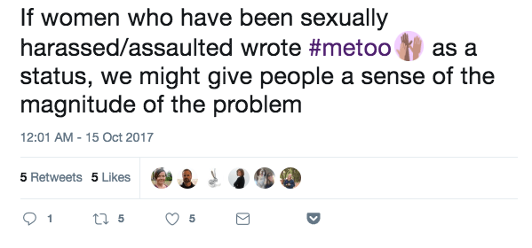 TWITTER METOO SOCIAL UPDATE