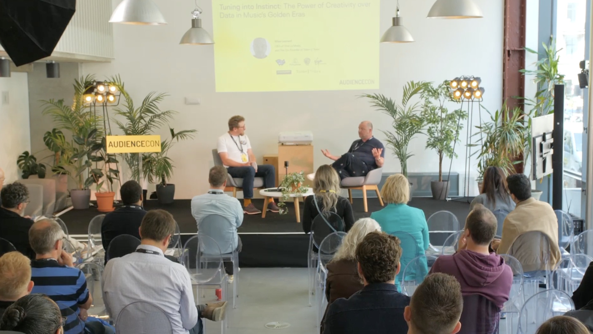 Miles Leonard (Token||Traxx, ex-EMI/Parlophone) at AudienceCon