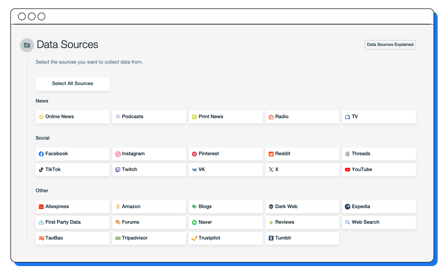Power Up data sources example