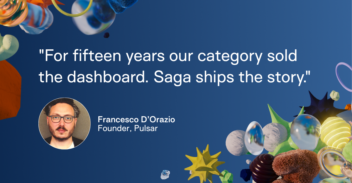 Fran quote for Saga release