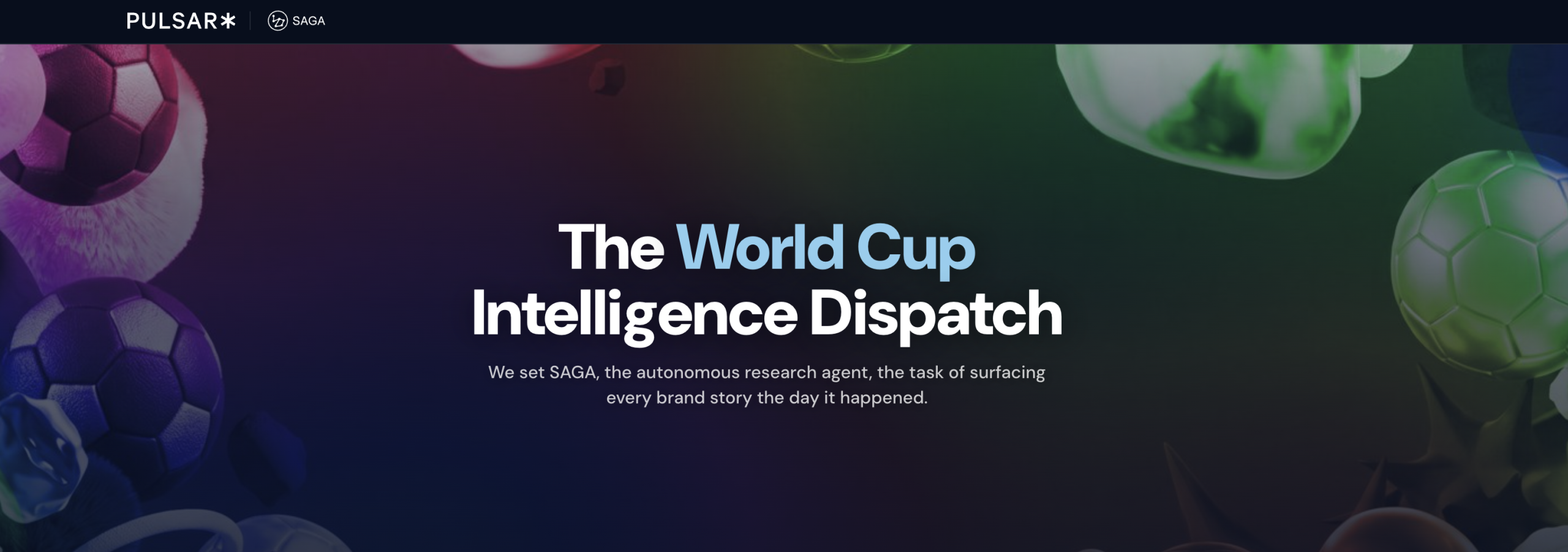 Pulsar World Cup Intelligence Dispatch